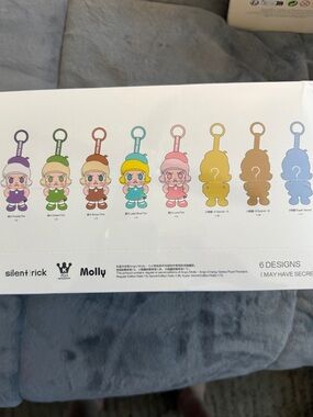 CASE of 6 Angry Molly Figure plushies sealed. Authentic by Pop Mart.